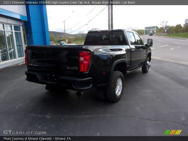 Mosaic Black Metallic / Jet Black 2021 Chevrolet Silverado 3500HD High Country Crew Cab 4x4