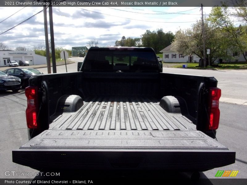 Mosaic Black Metallic / Jet Black 2021 Chevrolet Silverado 3500HD High Country Crew Cab 4x4