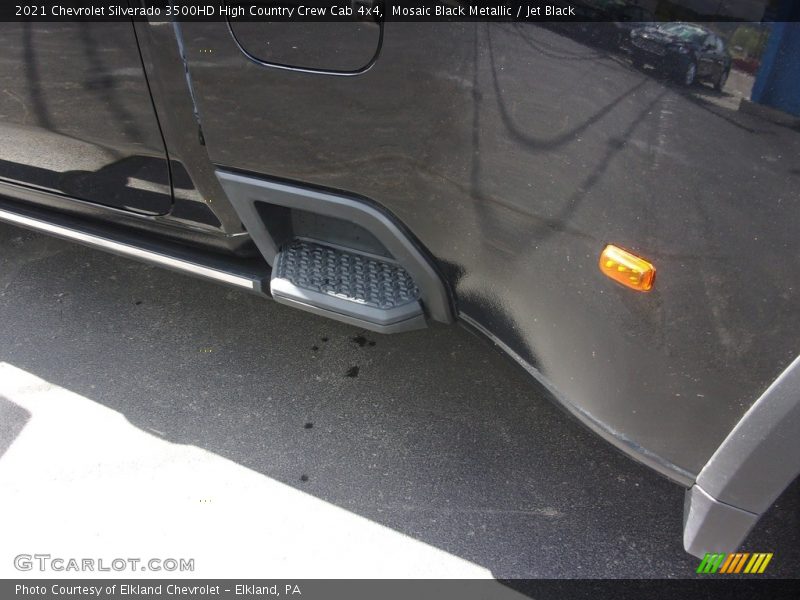 Mosaic Black Metallic / Jet Black 2021 Chevrolet Silverado 3500HD High Country Crew Cab 4x4