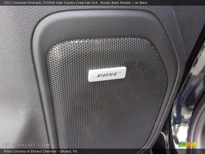 Mosaic Black Metallic / Jet Black 2021 Chevrolet Silverado 3500HD High Country Crew Cab 4x4