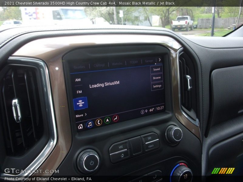 Mosaic Black Metallic / Jet Black 2021 Chevrolet Silverado 3500HD High Country Crew Cab 4x4