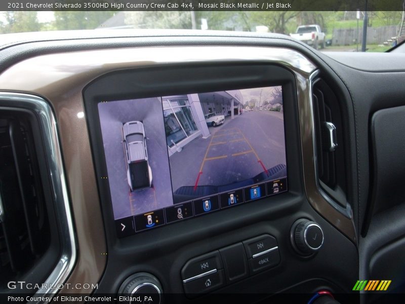 Mosaic Black Metallic / Jet Black 2021 Chevrolet Silverado 3500HD High Country Crew Cab 4x4