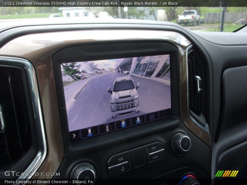 Mosaic Black Metallic / Jet Black 2021 Chevrolet Silverado 3500HD High Country Crew Cab 4x4