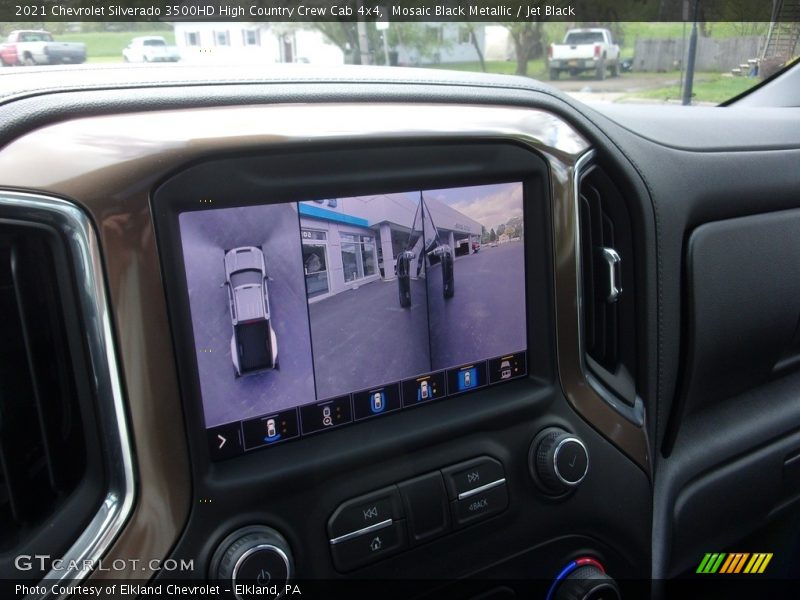 Mosaic Black Metallic / Jet Black 2021 Chevrolet Silverado 3500HD High Country Crew Cab 4x4