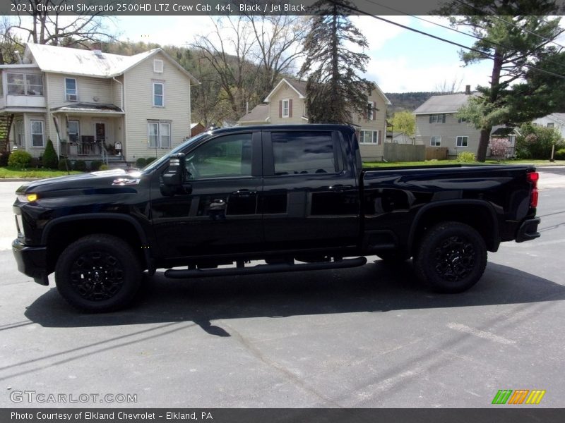 Black / Jet Black 2021 Chevrolet Silverado 2500HD LTZ Crew Cab 4x4