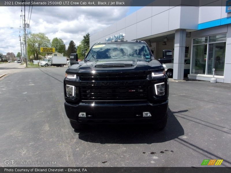 Black / Jet Black 2021 Chevrolet Silverado 2500HD LTZ Crew Cab 4x4