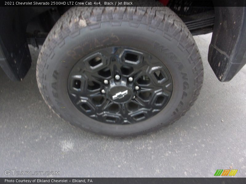 Black / Jet Black 2021 Chevrolet Silverado 2500HD LTZ Crew Cab 4x4