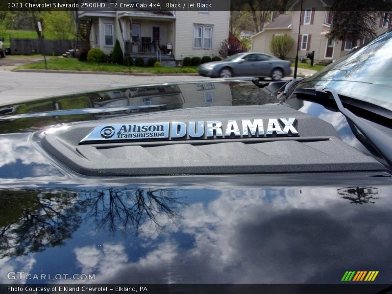 Black / Jet Black 2021 Chevrolet Silverado 2500HD LTZ Crew Cab 4x4