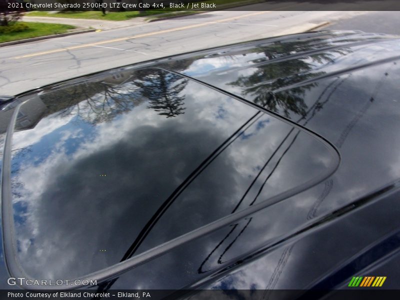 Black / Jet Black 2021 Chevrolet Silverado 2500HD LTZ Crew Cab 4x4