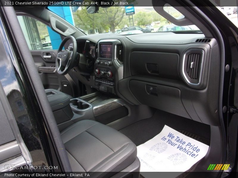 Black / Jet Black 2021 Chevrolet Silverado 2500HD LTZ Crew Cab 4x4