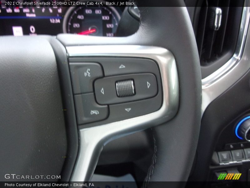Black / Jet Black 2021 Chevrolet Silverado 2500HD LTZ Crew Cab 4x4