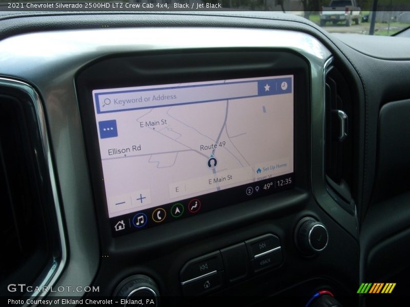 Black / Jet Black 2021 Chevrolet Silverado 2500HD LTZ Crew Cab 4x4