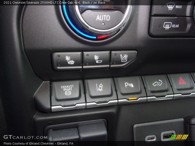Black / Jet Black 2021 Chevrolet Silverado 2500HD LTZ Crew Cab 4x4