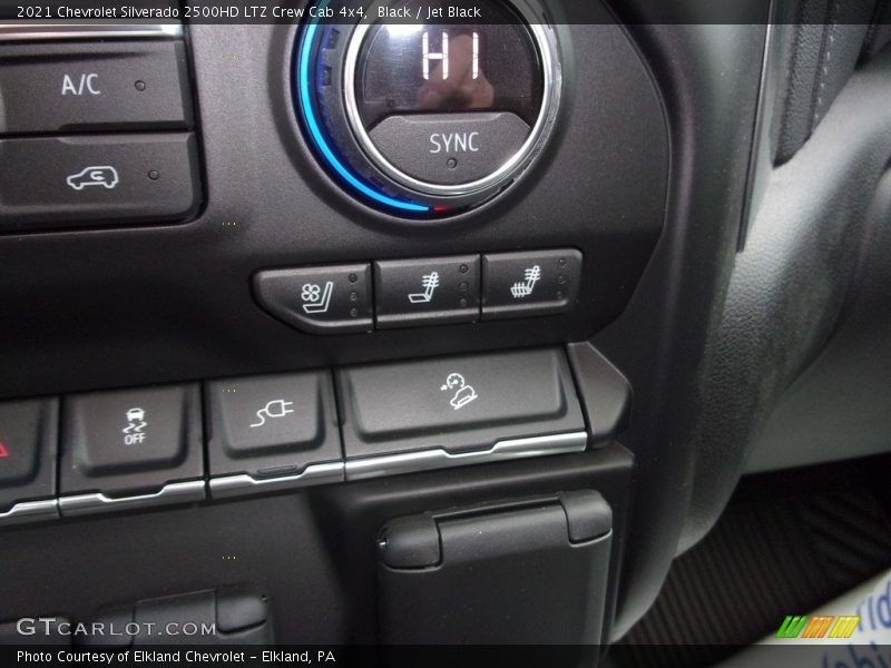 Black / Jet Black 2021 Chevrolet Silverado 2500HD LTZ Crew Cab 4x4