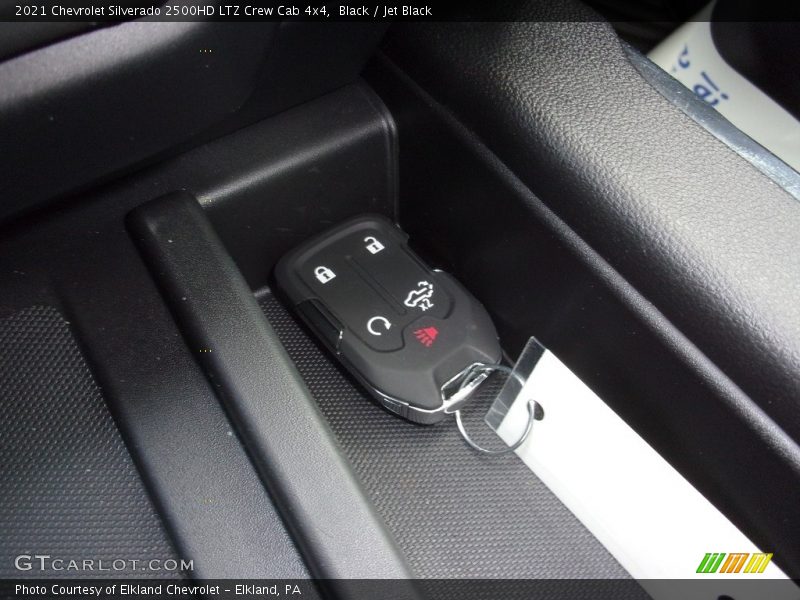 Black / Jet Black 2021 Chevrolet Silverado 2500HD LTZ Crew Cab 4x4
