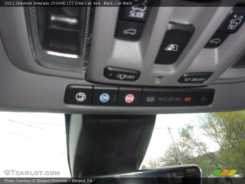 Black / Jet Black 2021 Chevrolet Silverado 2500HD LTZ Crew Cab 4x4