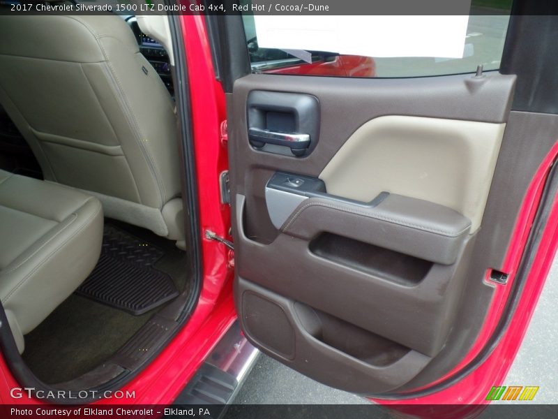 Red Hot / Cocoa/­Dune 2017 Chevrolet Silverado 1500 LTZ Double Cab 4x4
