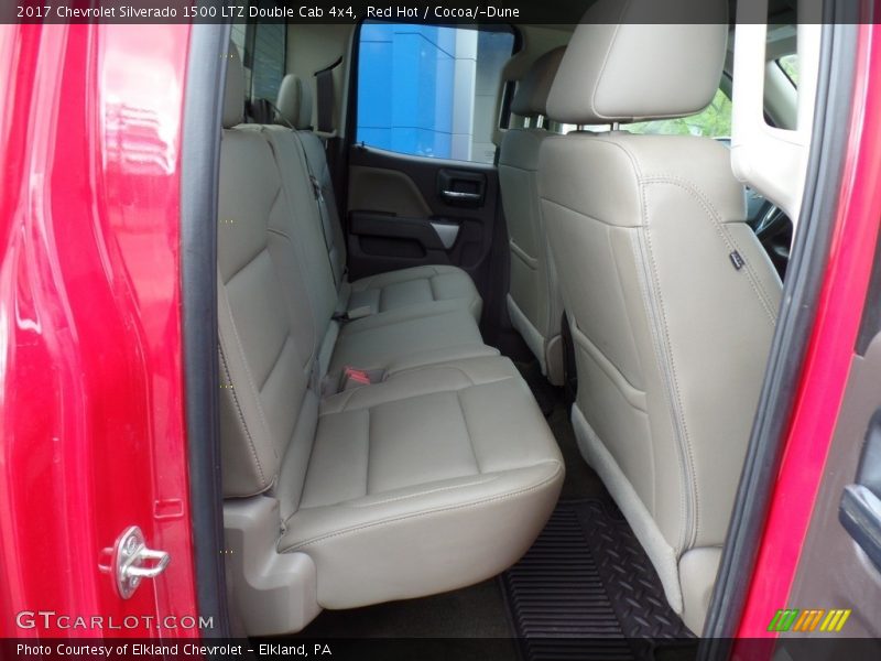 Red Hot / Cocoa/­Dune 2017 Chevrolet Silverado 1500 LTZ Double Cab 4x4