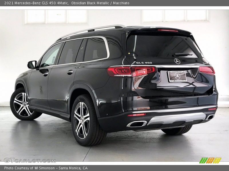 Obsidian Black Metallic / Macchiato 2021 Mercedes-Benz GLS 450 4Matic