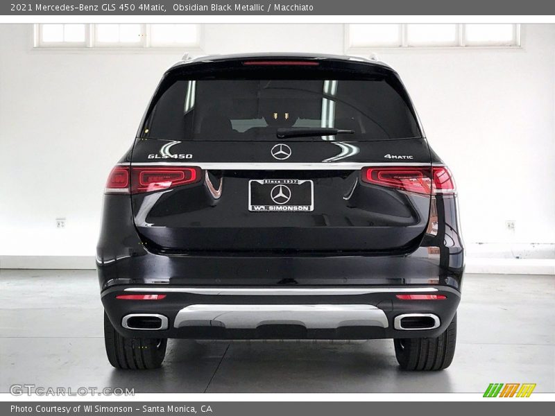 Obsidian Black Metallic / Macchiato 2021 Mercedes-Benz GLS 450 4Matic