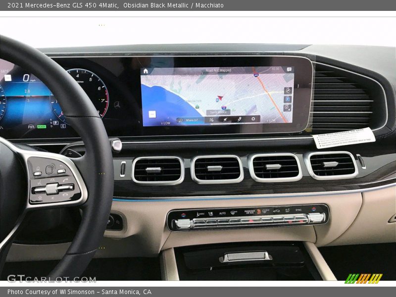 Obsidian Black Metallic / Macchiato 2021 Mercedes-Benz GLS 450 4Matic