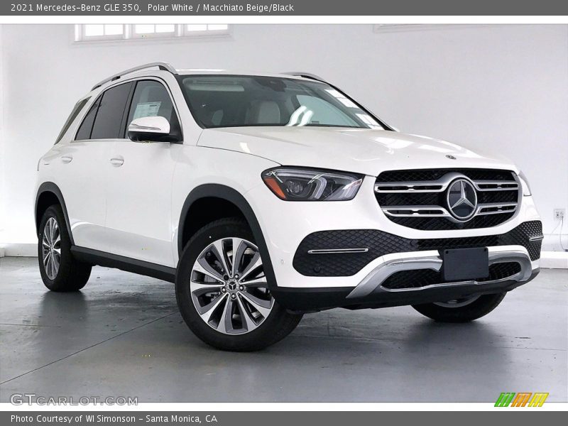 Polar White / Macchiato Beige/Black 2021 Mercedes-Benz GLE 350