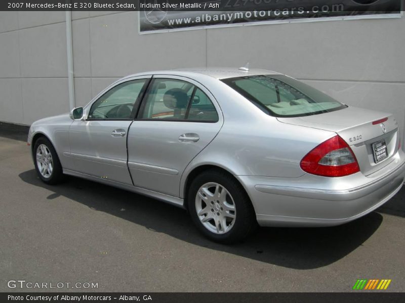 Iridium Silver Metallic / Ash 2007 Mercedes-Benz E 320 Bluetec Sedan