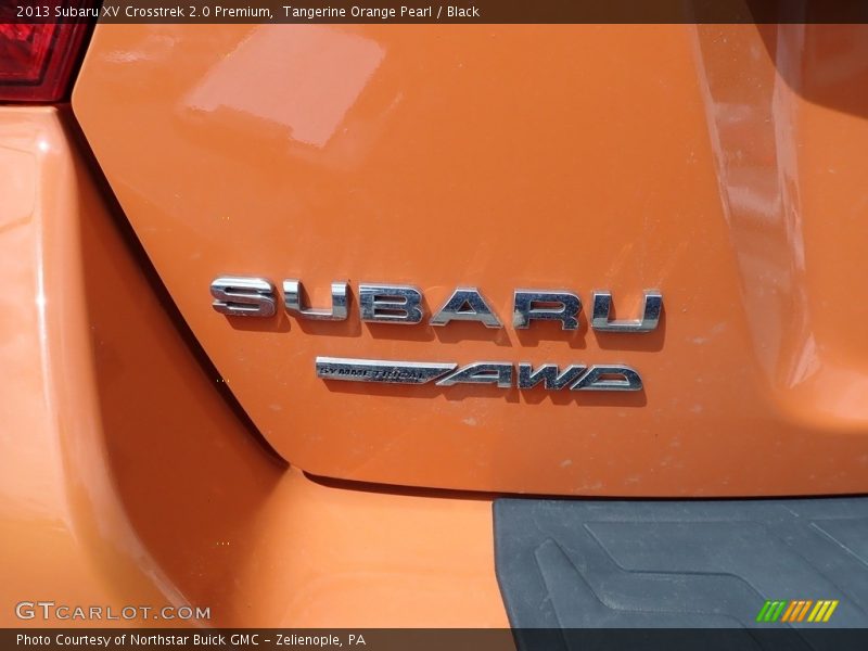 Tangerine Orange Pearl / Black 2013 Subaru XV Crosstrek 2.0 Premium