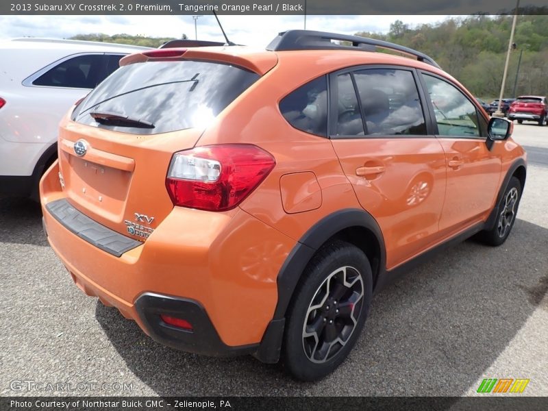 Tangerine Orange Pearl / Black 2013 Subaru XV Crosstrek 2.0 Premium