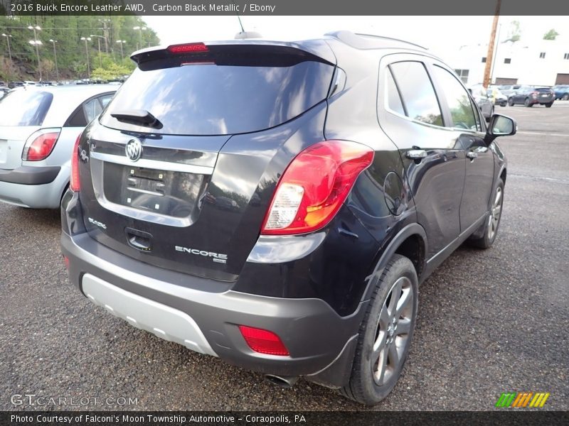 Carbon Black Metallic / Ebony 2016 Buick Encore Leather AWD