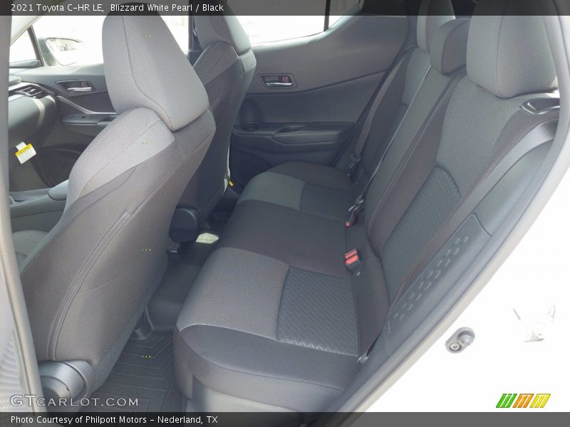 Blizzard White Pearl / Black 2021 Toyota C-HR LE