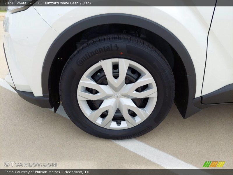 Blizzard White Pearl / Black 2021 Toyota C-HR LE
