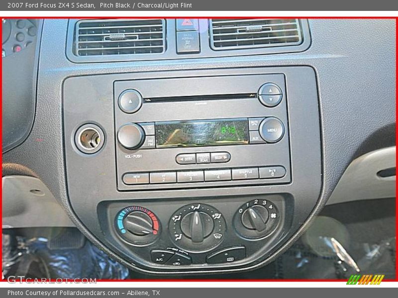 Pitch Black / Charcoal/Light Flint 2007 Ford Focus ZX4 S Sedan