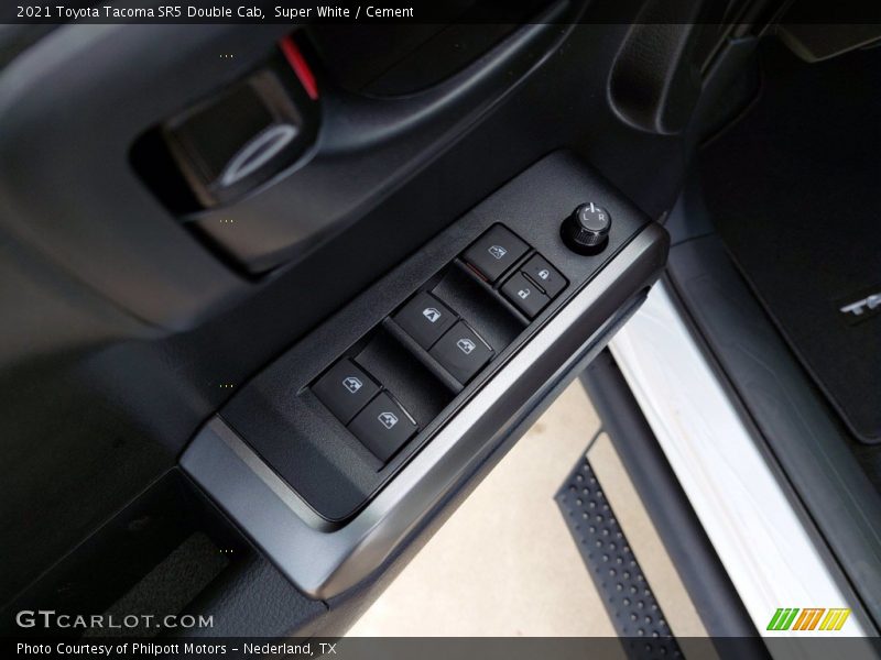 Super White / Cement 2021 Toyota Tacoma SR5 Double Cab
