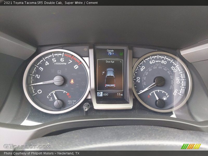 Super White / Cement 2021 Toyota Tacoma SR5 Double Cab
