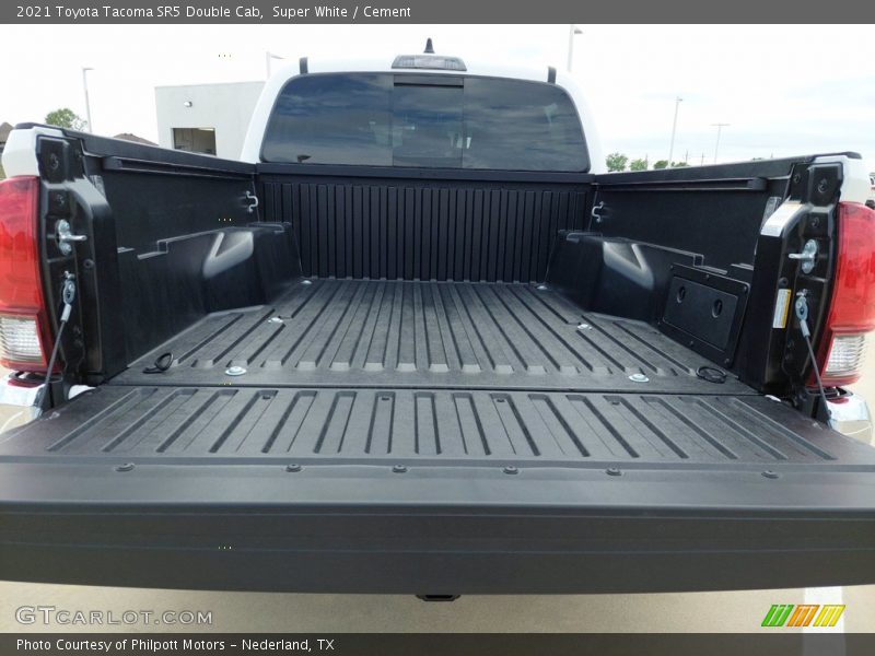 Super White / Cement 2021 Toyota Tacoma SR5 Double Cab
