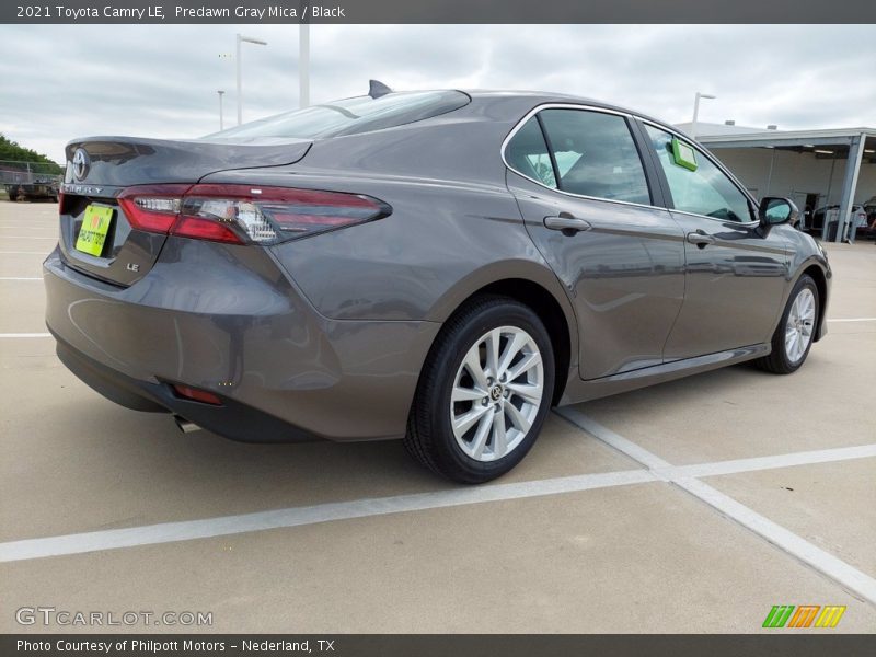 Predawn Gray Mica / Black 2021 Toyota Camry LE