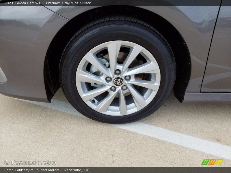 Predawn Gray Mica / Black 2021 Toyota Camry LE