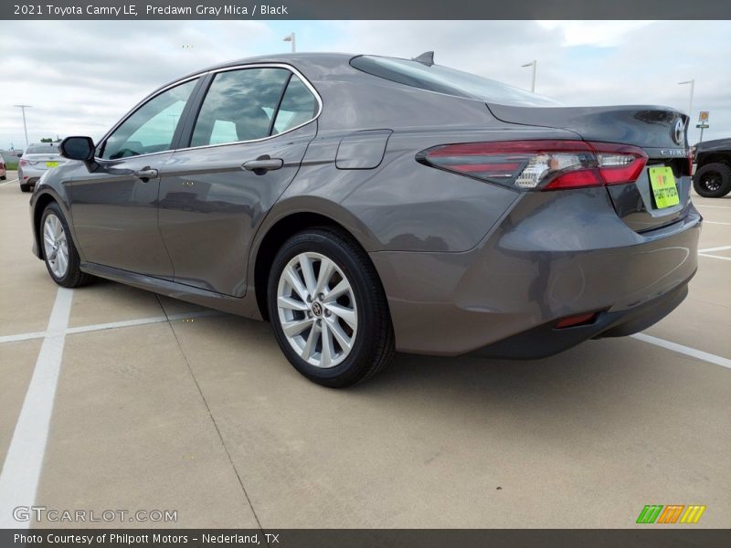 Predawn Gray Mica / Black 2021 Toyota Camry LE