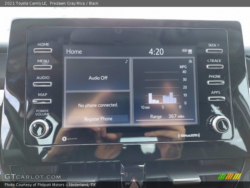 Predawn Gray Mica / Black 2021 Toyota Camry LE