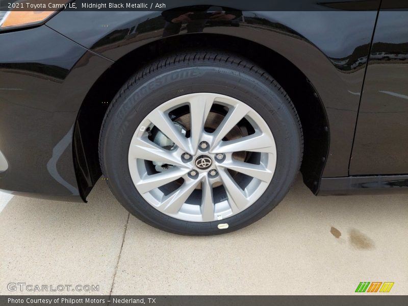 Midnight Black Metallic / Ash 2021 Toyota Camry LE