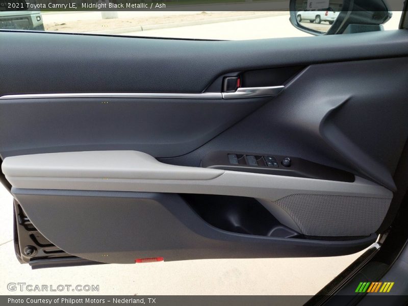 Midnight Black Metallic / Ash 2021 Toyota Camry LE