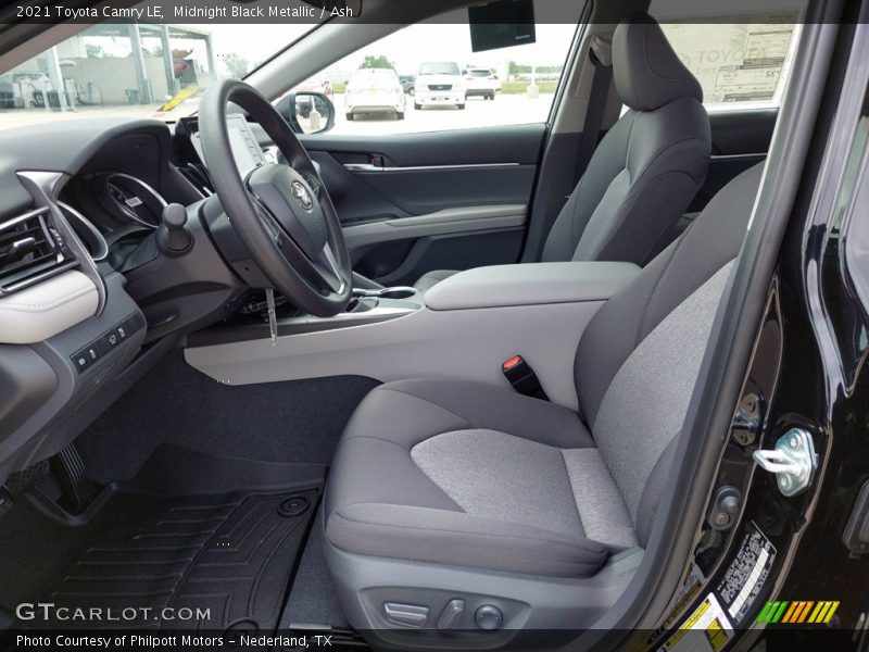 Midnight Black Metallic / Ash 2021 Toyota Camry LE