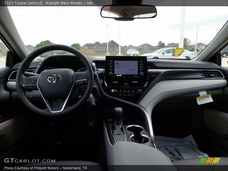 Midnight Black Metallic / Ash 2021 Toyota Camry LE