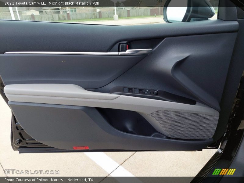 Midnight Black Metallic / Ash 2021 Toyota Camry LE