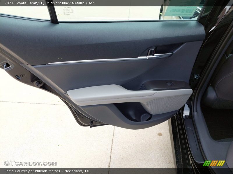 Midnight Black Metallic / Ash 2021 Toyota Camry LE