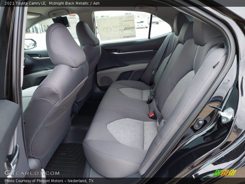 Midnight Black Metallic / Ash 2021 Toyota Camry LE