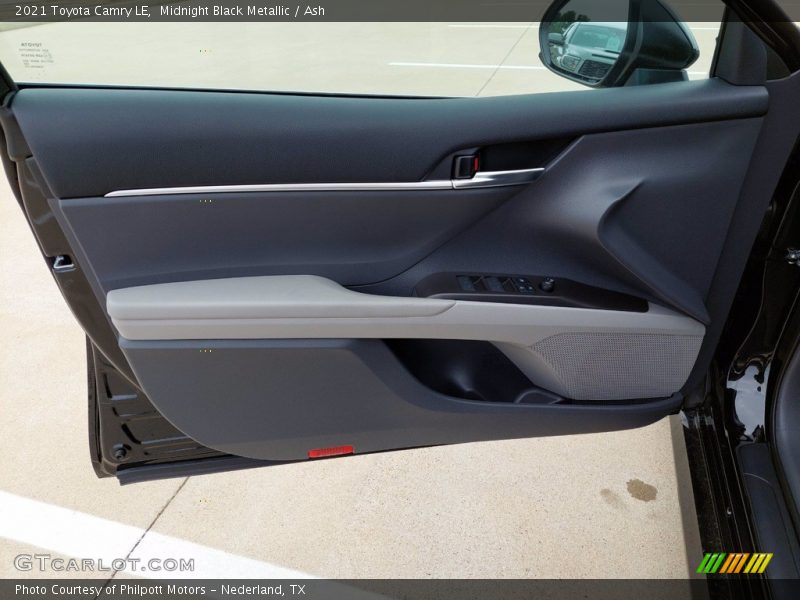 Midnight Black Metallic / Ash 2021 Toyota Camry LE