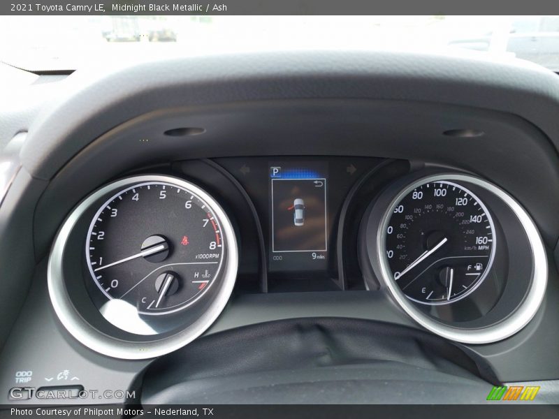 Midnight Black Metallic / Ash 2021 Toyota Camry LE