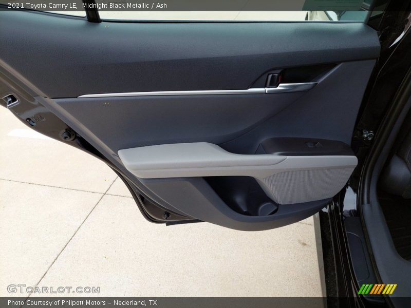 Midnight Black Metallic / Ash 2021 Toyota Camry LE